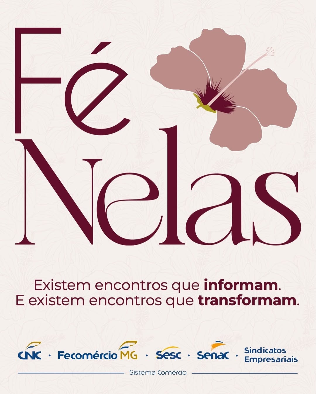 Fé Nelas 2026 - 07-04 ás 08h - Sesc Palladium - Inscrições Gratuitas!Em abril, mulheres de todo